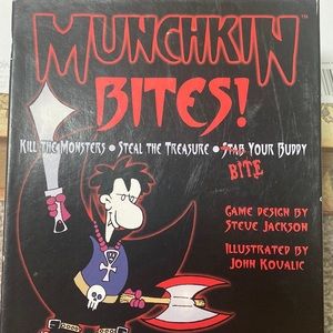Munchkin Bites! Steve Jackson Card Game complete set